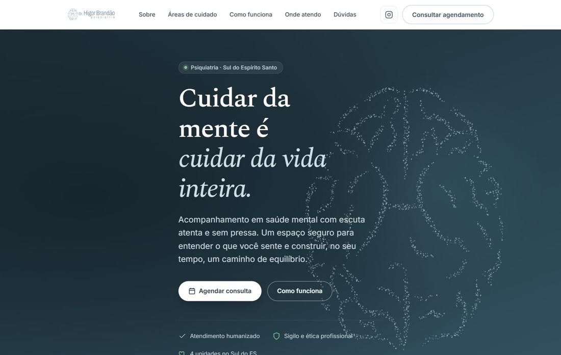 Site do Dr. Higor Brandão