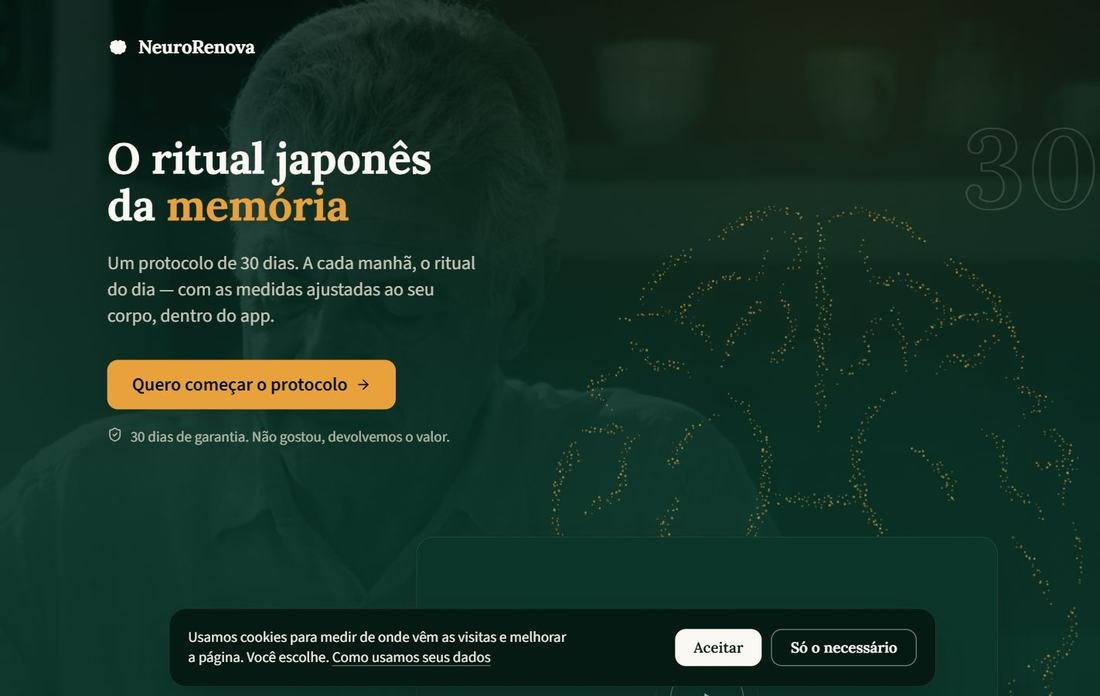 Landing page NeuroRenova